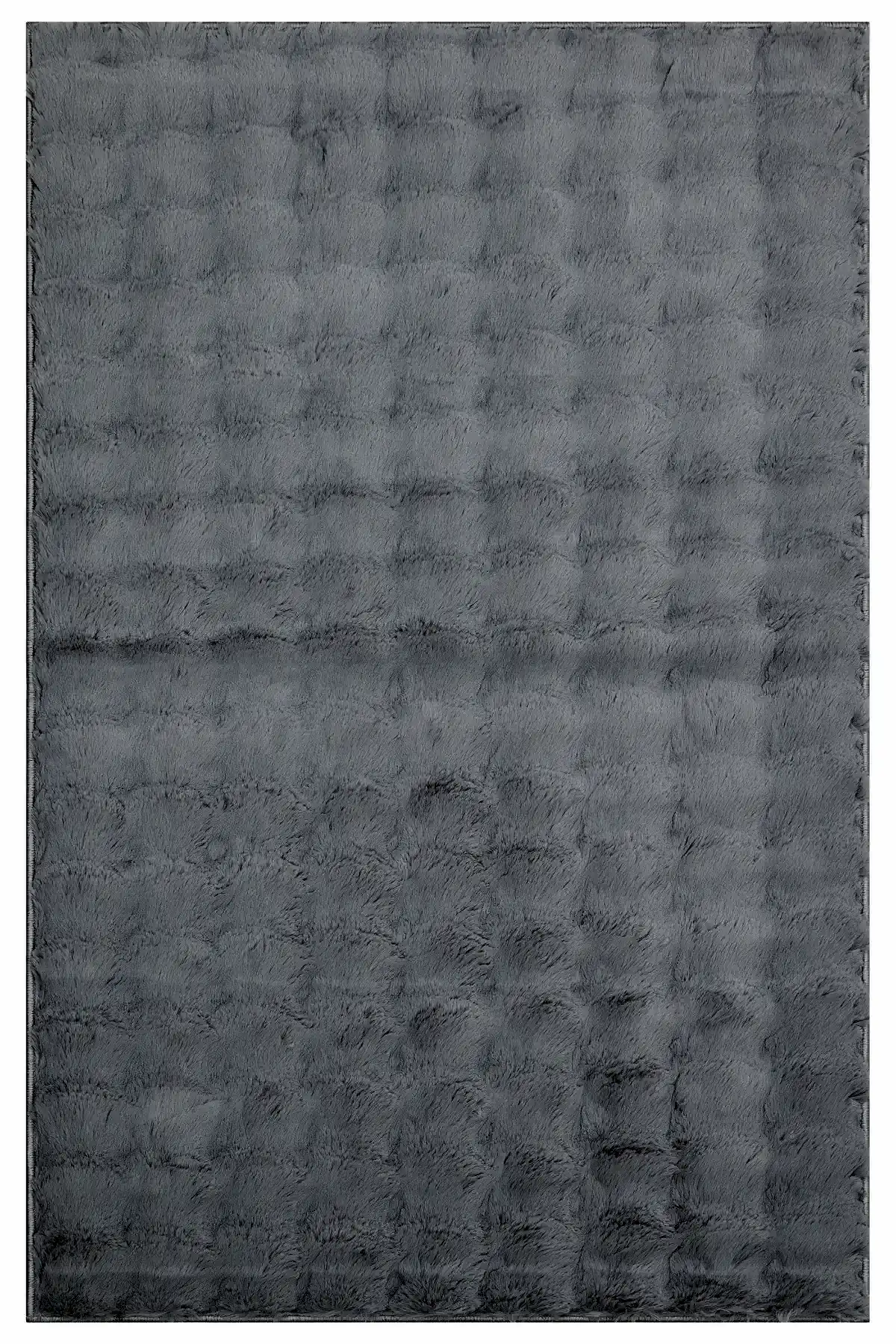 Bubble Peluş Halı Gri